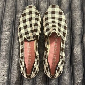 Rothy’s Marta Ferri gingham loafers